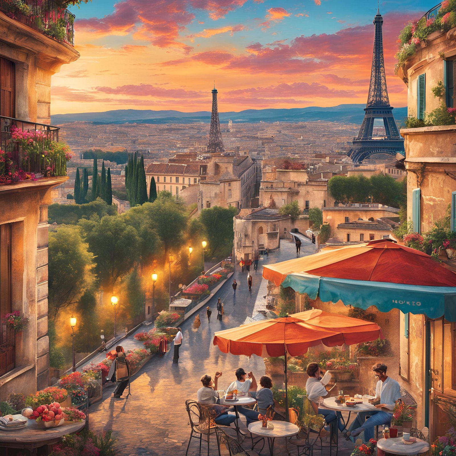 France & Italy: Romance & Culture